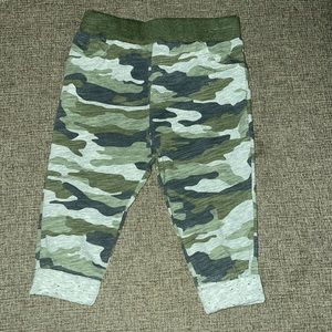 0-3 month camo pants